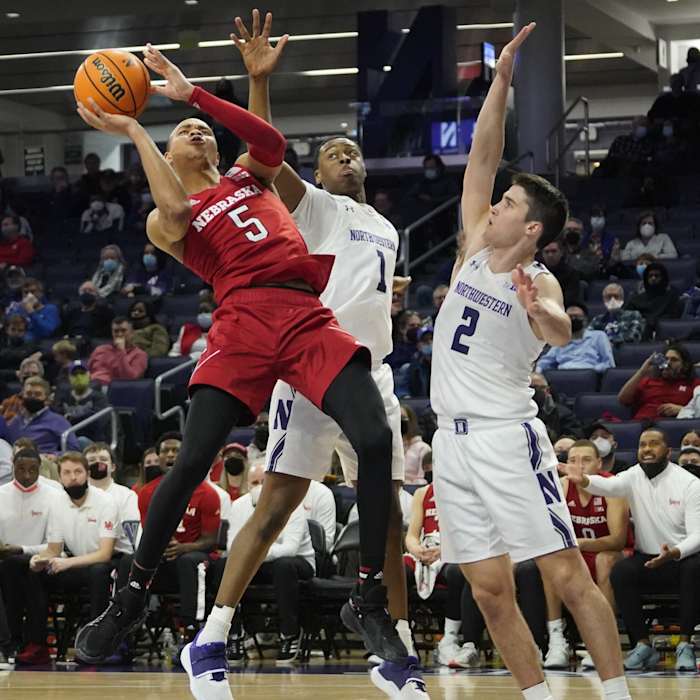 MBB vs Northwestern 2022.02.21 USATSI_17747437 Bryce McGowens